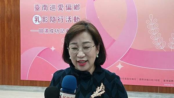 福盈扶輪社捐贈超音波儀器 助力台南乳房健康篩檢