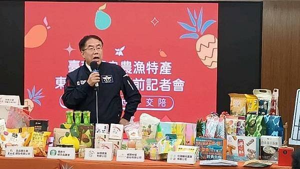 黃偉哲市長率領十一家臺南優選農漁業者 進軍2025東京食品展