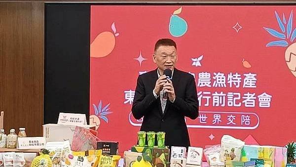 黃偉哲市長率領十一家臺南優選農漁業者 進軍2025東京食品展