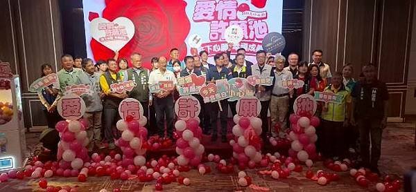 愛情許願池517河樂廣場浪漫登場許心願愛在臺南綻放
