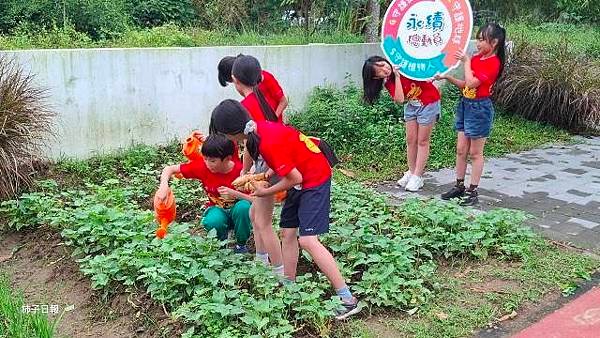 臺南虎山實小帶孩子們送愛守護植物人