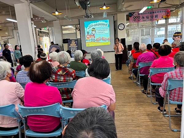 防詐大使藝人譚艾珍與白河分局一同守護市民財產