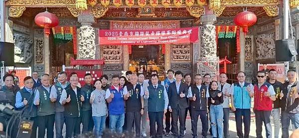 2025台南國際龍舟錦標賽點睛黃偉哲邀民眾觀精彩競賽 為選手