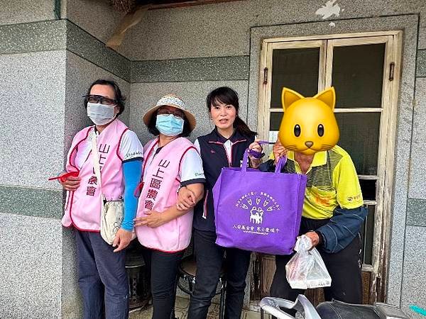 山上區農會響應社會關懷行動關愛在端午佳節前夕繼續傳遞