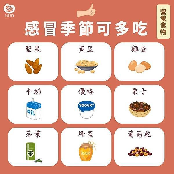 可以預防感冒、緩解咳嗽的蔬果食物們