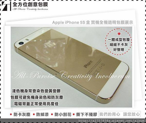 Apple iPhone 5S 金-02