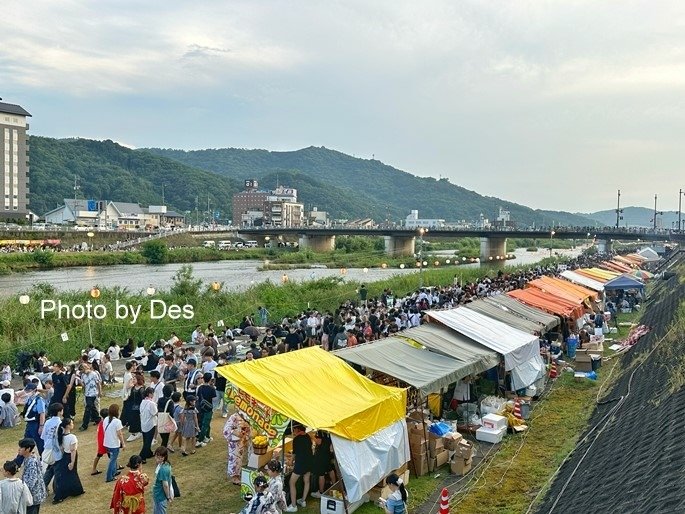 【遊記】日本．岡山／津山．第46回津山納涼ごんごまつり(隔多