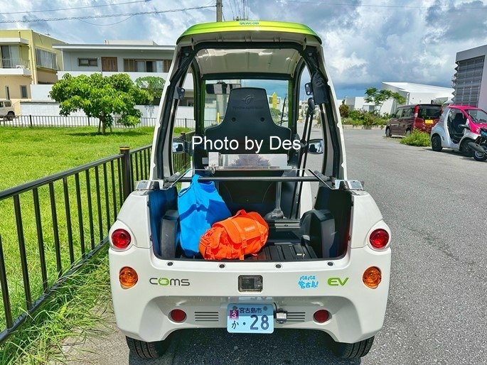 【自駕】日本．宮古島．TOYOTA COMS電動車單人座車型