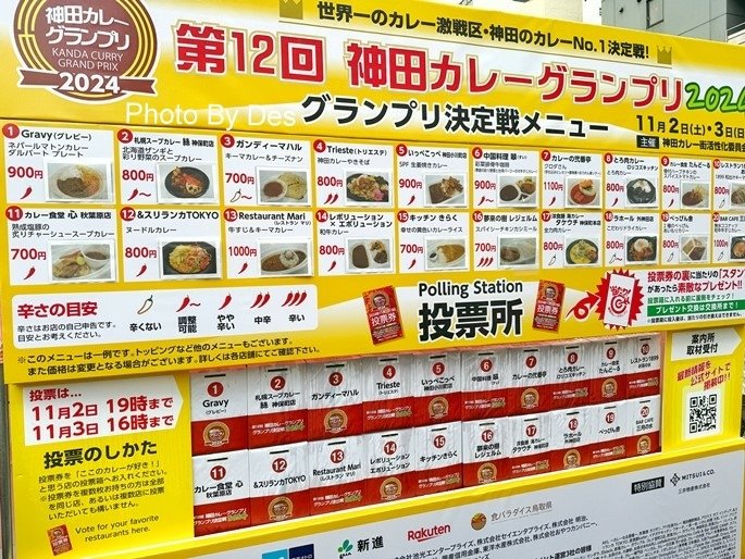 【食記】日本．東京．神田咖哩大賞決定戰2024(日本咖哩名鎮