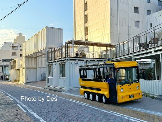 【遊記】日本．宮崎．市區綠色節能電動巴士(宮崎市區街中巡遊便