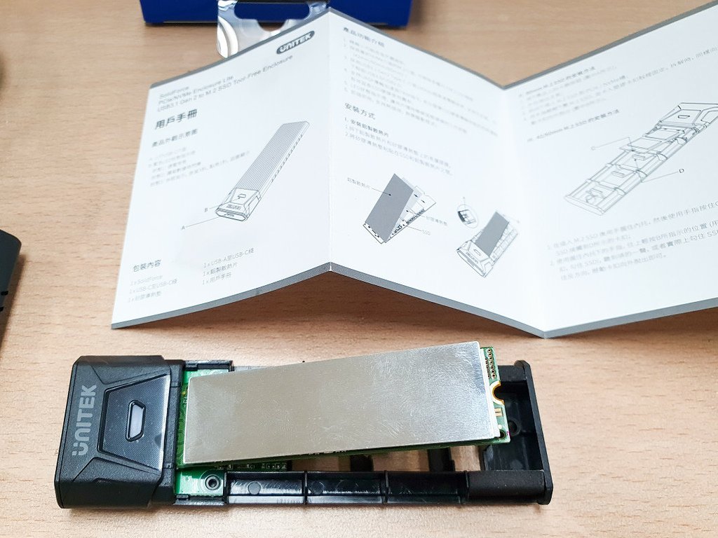 [開箱] UNITEK USB3.1 Gen2 Type-C