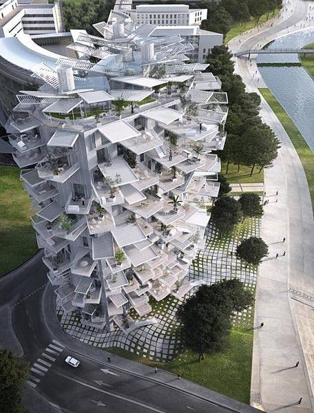 藤本壯介(Sou Fujimoto),法國Montpellier,台灣塔競圖獲選者日本建築師藤本壯介Sou Fujimoto,以白色之樹,The White Tree贏得法國Montpellier 國際競圖 (台中市,台灣塔,首獎,安藤忠雄,伊東豊雄,極簡風格,自然材料,綠設計)1