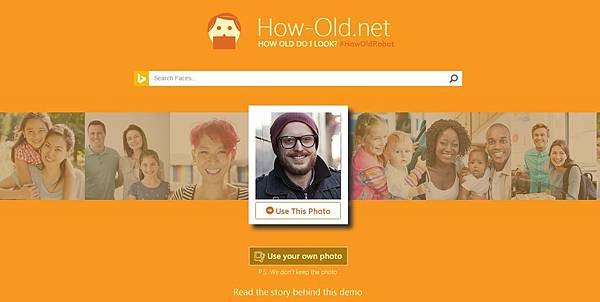 [科技]微軟How-old.net從照片圖像辨識出你的實際年齡與資料(Microsoft,APP,framework,API,)