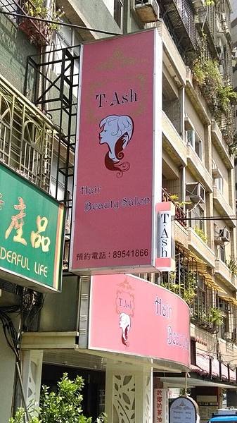 T.ash SALON 中空板招牌直式+橫式 (2)