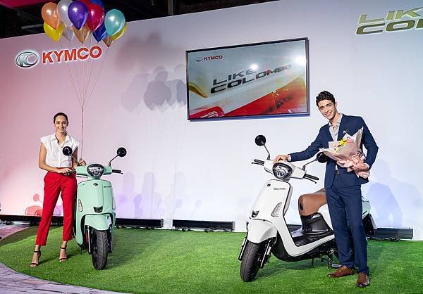 KYMCO Like Colombo 150全新上市，全新車款再立歐洲復古時尚新典範。1.jpg