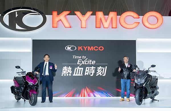 2. KYMCO執行長柯俊斌、 營業部黃俊平經理正式公佈DT X360官方售價，同時宣布KRV全省試乘活動即刻展開！.jpg