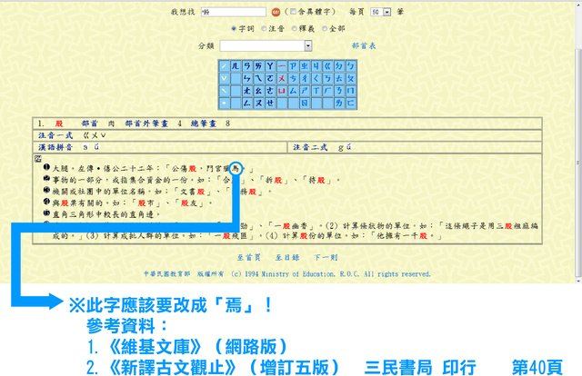 股字書證錯字文字