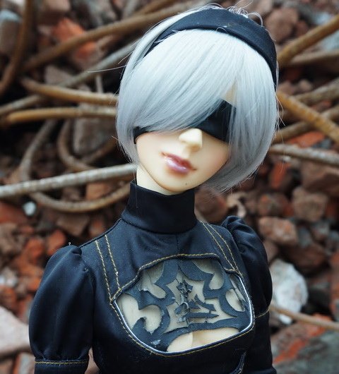 《尼爾：自動人形》-- 2B ‧ 廢墟
