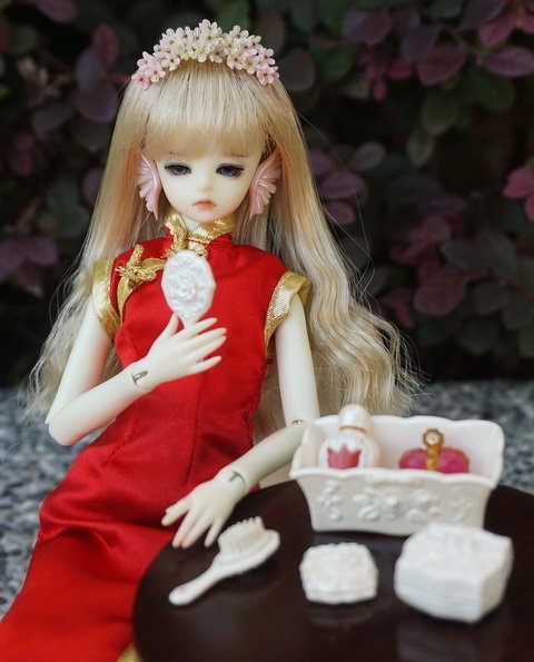 旗袍佳人的美妝時間