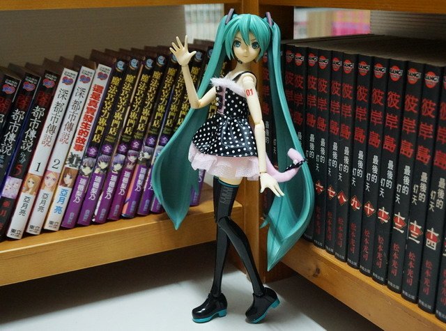 初音逛書房