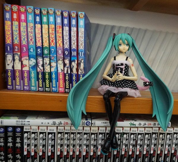 初音逛書房