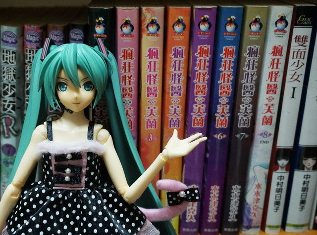 初音逛書房