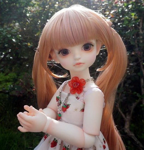 提著花籃的少女