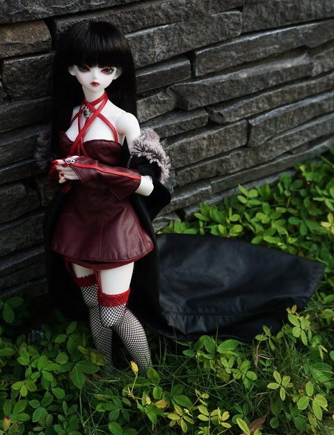 性感皮衣女郎