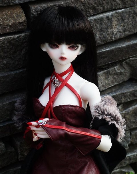 性感皮衣女郎
