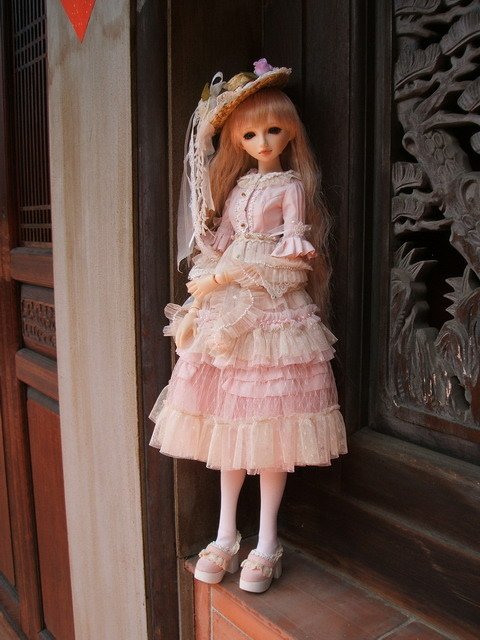 粉紅淑女小花萌黃