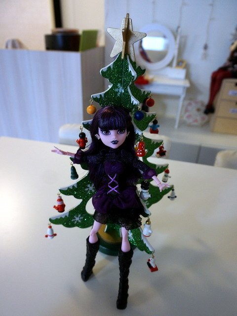 Monster High 吸血女王過聖誕