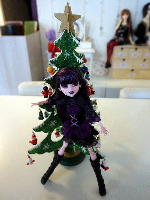 Monster High 吸血女王過聖誕