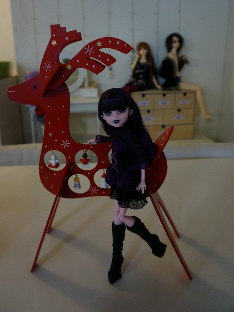 Monster High 吸血女王過聖誕