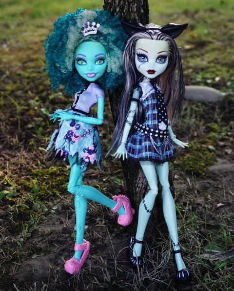 Monster High 沼澤女&amp;科學怪女