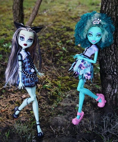 Monster High 沼澤女&amp;科學怪女