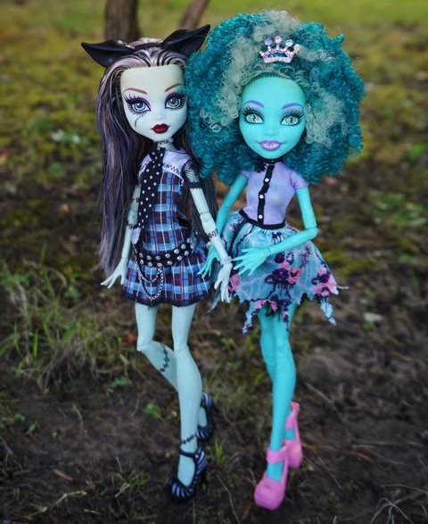 Monster High 沼澤女&amp;科學怪女