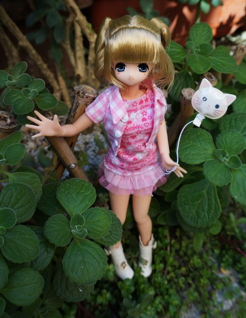活潑少女的出遊