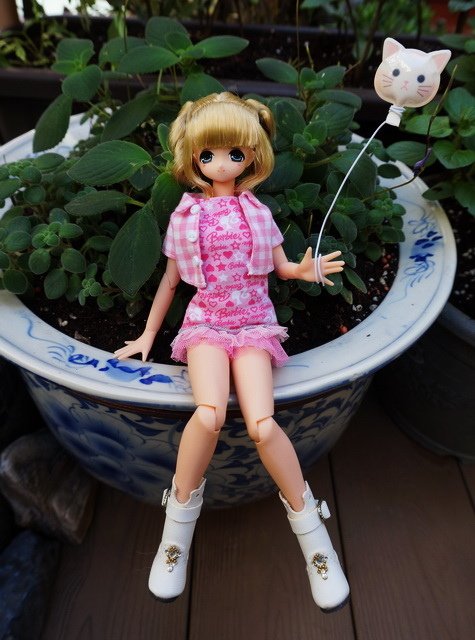 活潑少女的出遊