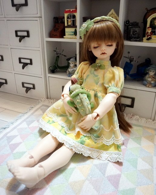 清新翠綠淑女洋服