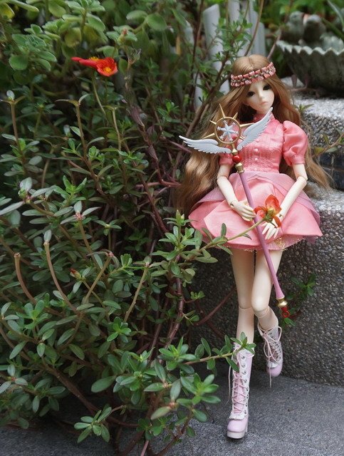 粉紅魔法少女