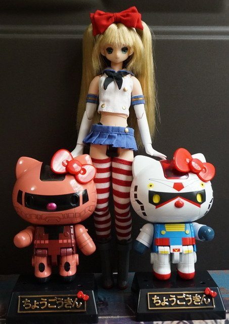 鋼彈 X HELLO KITTY