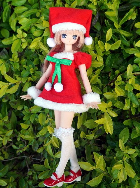 嬌萌聖誕女孩
