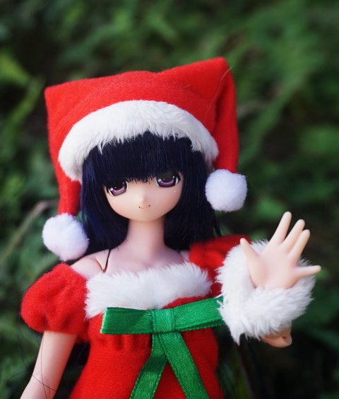 俏皮耶誕女郎