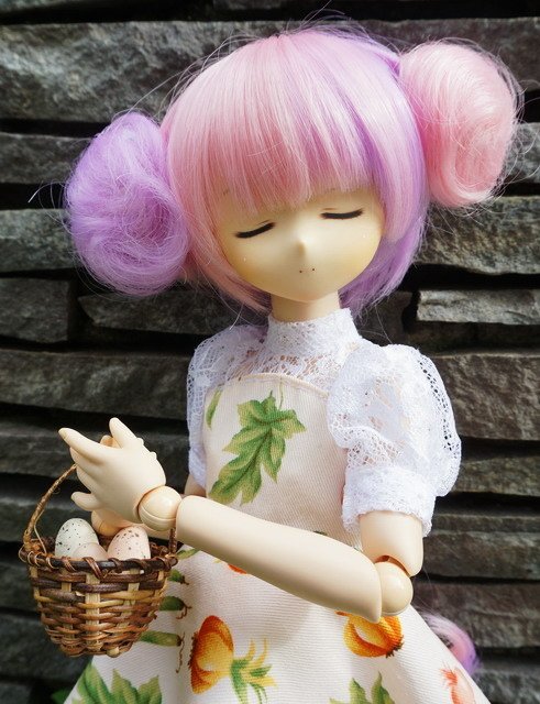 賣雞蛋的少女