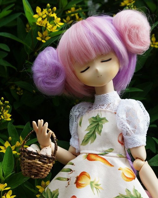 賣雞蛋的少女
