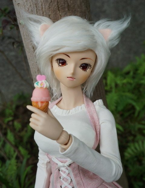 白貓少女