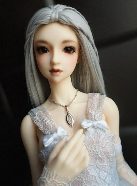 繡花蕾絲淑女洋裝