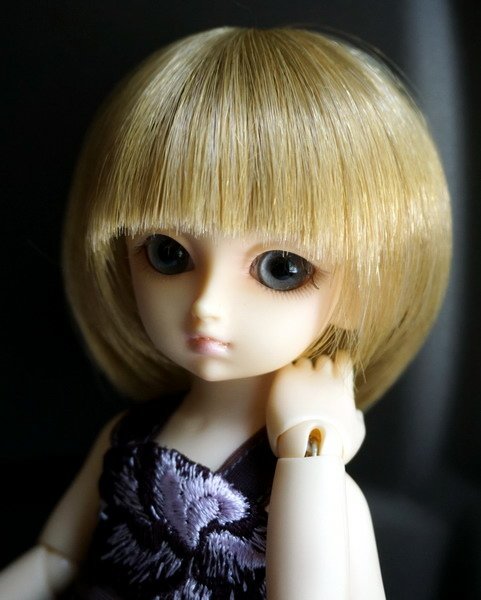 深紫 &amp; 藕紫 蕾絲小洋裝