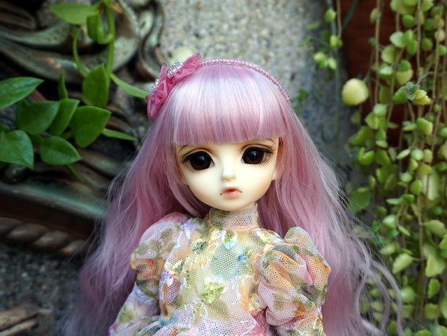 碎花蕾絲小洋裝