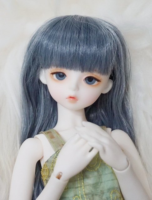 淡綠 &amp; 淺綠 &amp; 黃綠 蕾絲少女洋裝